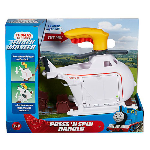 Игровой набор Томас и его друзья Track Master Вертолет Гарольд от Mattel