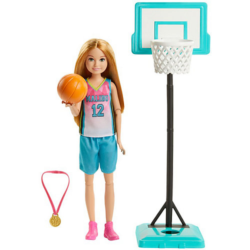 Игровой набор Barbie "Спортивные сестрёнки" Баскетболистка от Mattel