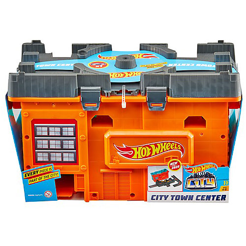 Автотрек Hot Wheels City Центральная станция от Mattel