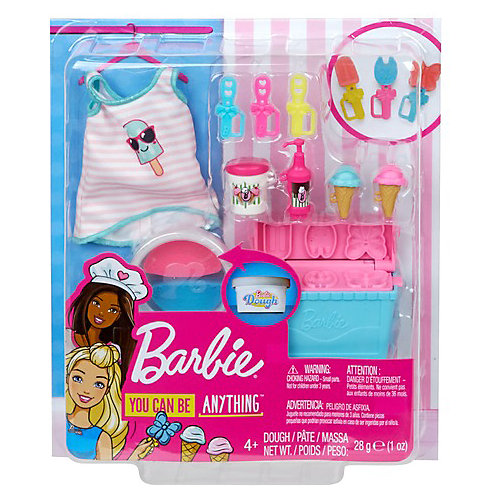 Игровой набор для куклы Barbie "Профессии" Продавец мороженого от Mattel