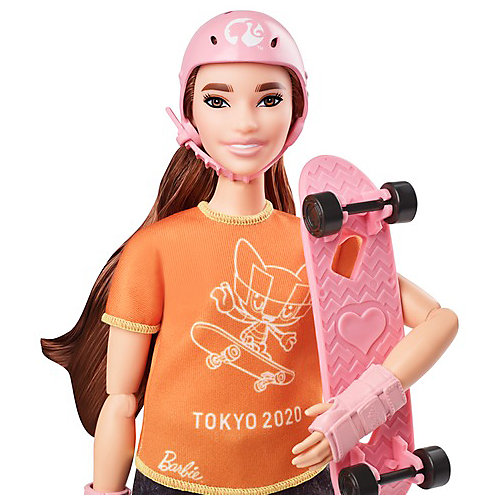 Кукла Barbie "Олимпийская спортсменка" Скейтбординг от Mattel