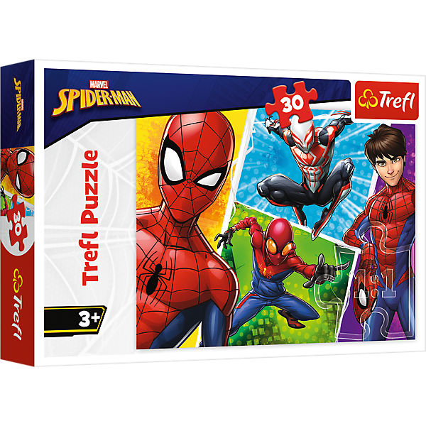 NEU 15319 Puzzle Trefl 160 Teile Spiderman auf Verbrecherjagd