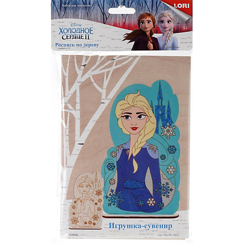 Роспись по дереву Lori, игрушка-сувенир "Disney. Холодное сердце-2 "Эльза" от LORI