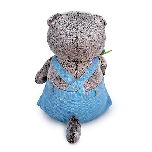 Мягкая игрушка Budi Basa Кот Басик в голубом комбинезоне с розочкой, 25 см от Budi Basa