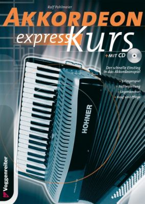 Buch - Akkordeon-Express-Kurs, m. Audio-CD