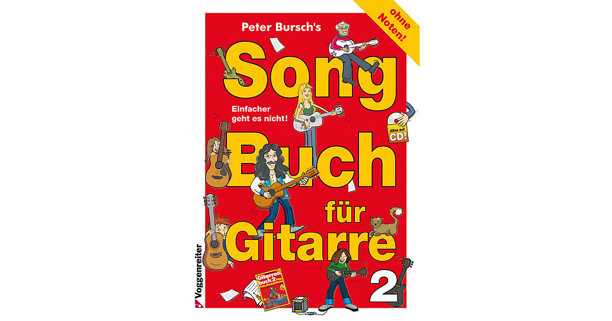 Buch - Peter Bursch´s Songbuch Gitarre, m. Audio-CD Kinder