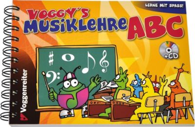 Buch - Voggy's Musiklehre ABC, mit Audio-CD