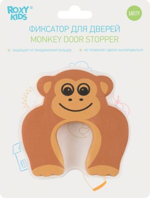 Фиксатор дверей Roxy-Kids обезьянка