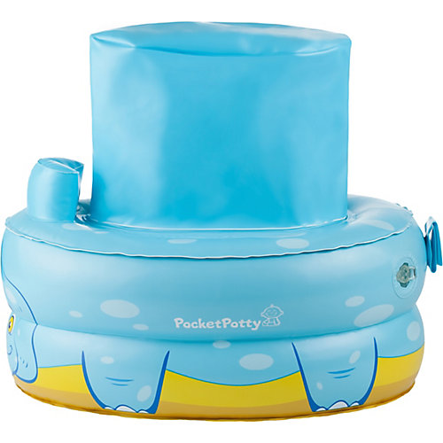 Надувной дорожный горшок Roxy-Kids PocketPotty динозавр - разноцветный от Roxy-Kids