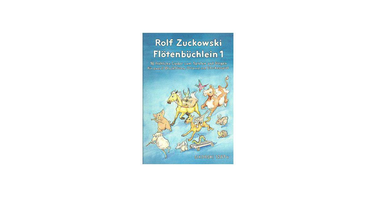 Buch - Rolf Zuckowski: Flötenbüchlein 1