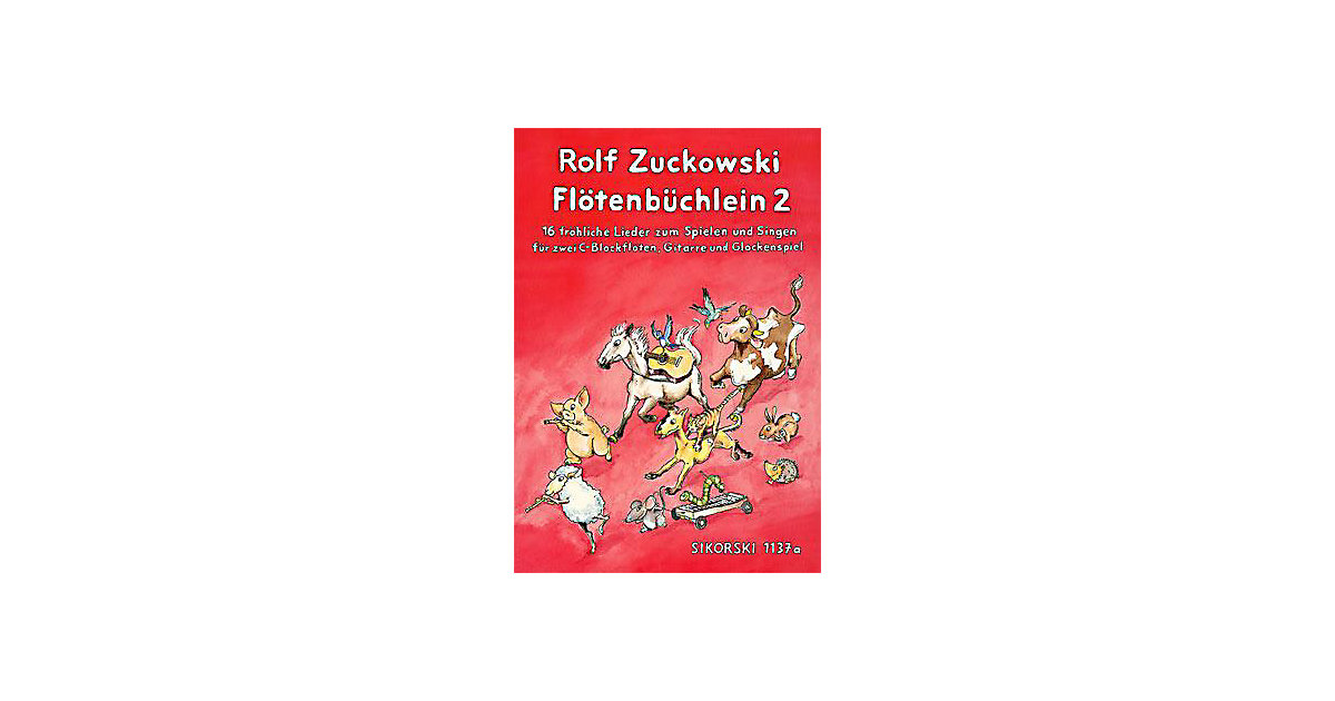 Buch - Rolf Zuckowski: Flötenbüchlein 2