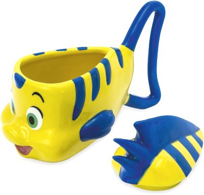 Кружка Funko 3D ABYstyle Disney "Русалочка" Флаундер, 230 мл