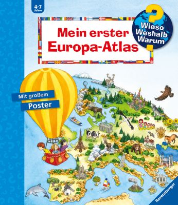 Mein erster Europa-Atlas, Erne, Andrea  myToys