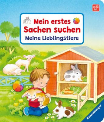 Image of Buch - Mein erstes Sachen suchen: Meine Lieblingstiere