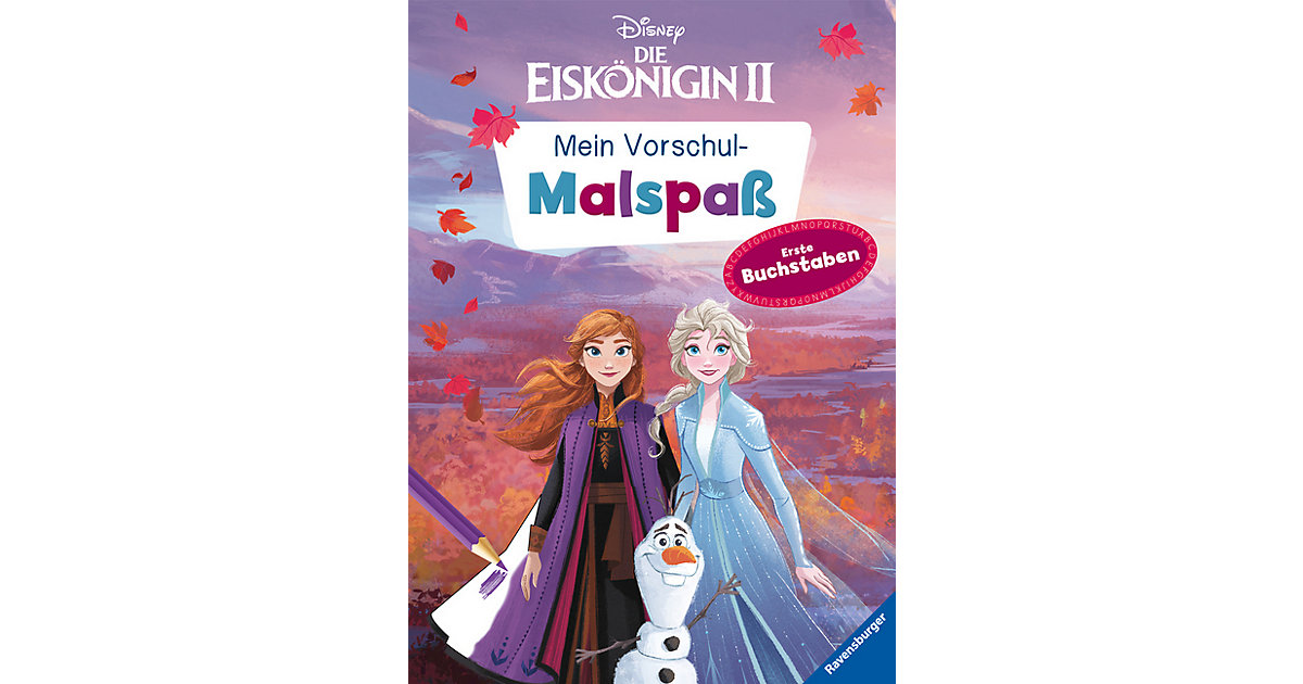 Buch - Disney Die Eiskönigin 2: Mein Vorschulmalspaß. Erste Buchstaben