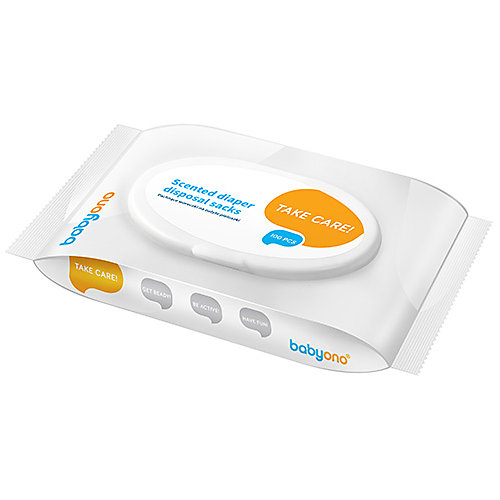 Пакеты для утилизации подгузников BabyOno, 100 шт от BabyOno