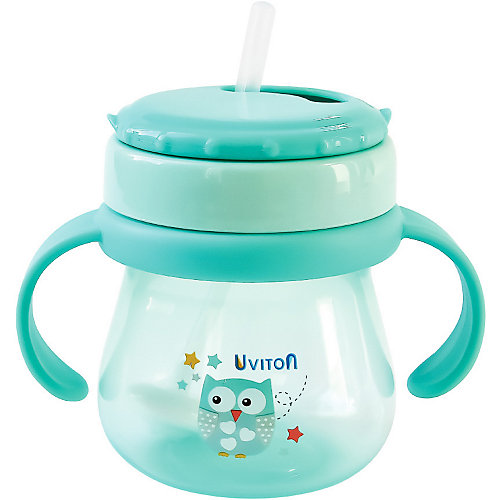 Поильник Uviton Baby, 250 мл, мятный - мятный от Uviton Baby