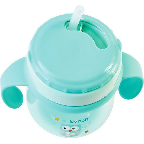Поильник Uviton Baby, 250 мл, мятный - мятный от Uviton Baby
