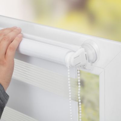 Duo Rollo Haftfix, ohne Bohren, blickdicht Rollos, Lichtblick myToys