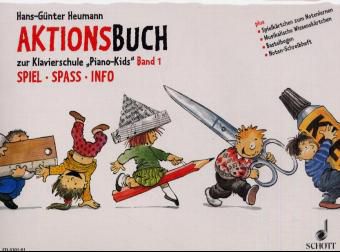Buch - Piano Kids, Aktionsbuch Band 1