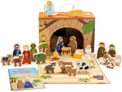 Adventskalender Weihnachtskrippe Eduplay Mytoys