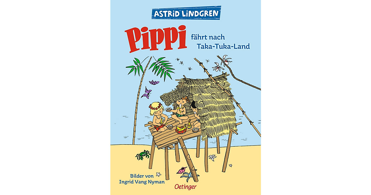 Buch - Pippi fährt nach Taka-Tuka-Land