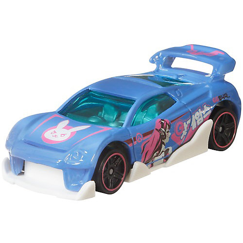 Машинка Hot Wheels "Герои кино" Overwatch D.Va, 1:64 от Mattel