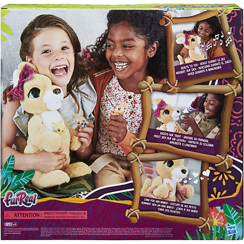 Интерактивная игрушка FurReal Friends Кенгуру Джози и ее малыши от Hasbro