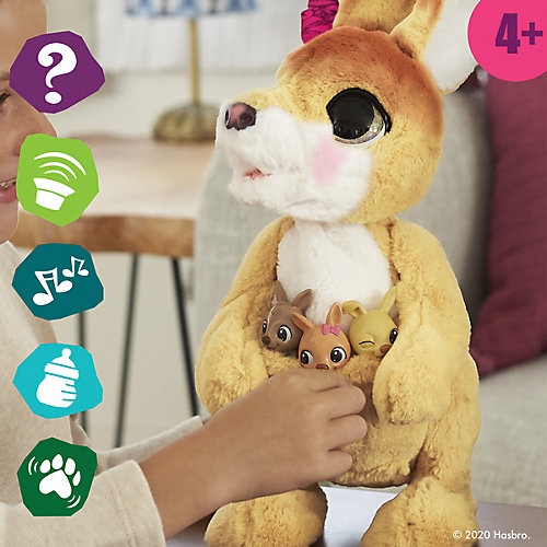 Интерактивная игрушка FurReal Friends Кенгуру Джози и ее малыши от Hasbro