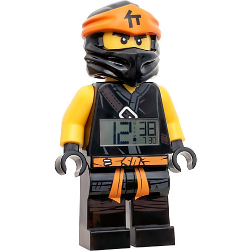 Будильник LEGO Ninjago "Минифигура Коул", свет/звук от LEGO