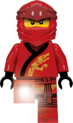 Neu 8 cm Lego Ninjago "KAI" SCHLÜSSELANHÄNGER mit TASCHENLAMPE ANHÄNGER 