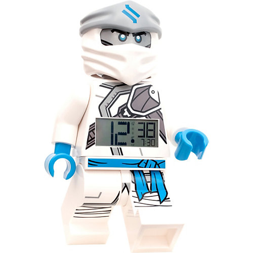 Будильник LEGO Ninjago "Минифигура Зейн", свет/звук от LEGO