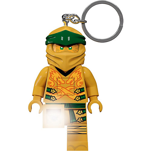 Брелок-фонарик LEGO Ninjago Gold Ninja, свет от LEGO