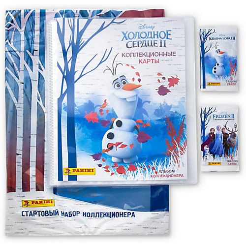 Папка с карточками Panini Холодное сердце 2, 2 пакетика от Panini