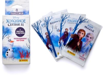 Блистер с карточками Panini Холодное сердце 2, 4 пакетика