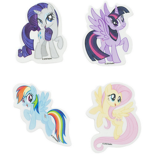 Набор фигурных коллекцинных ластиков My Little Pony 4шт от Академия групп