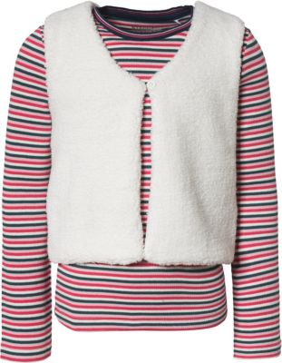Set Langarmshirt+Weste für Mädchen