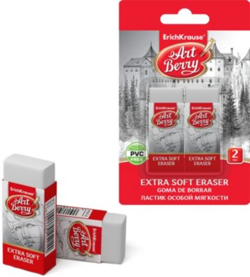 Ластик Erich Krause Art Berry Extra Soft