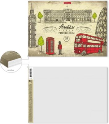 Альбом для рисования Erich Krause Great Britain от Erich Krause