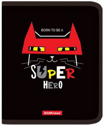 Папка для тетрадей на молнии Erich Krause Super Hero