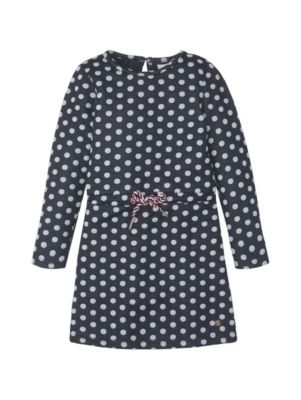Kleider Jumpsuits Gepunktetes Kleid Jerseykleider Tom Tailor Mytoys 