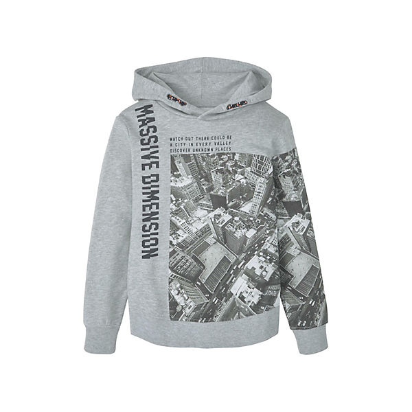 Strick & Sweatshirts Hoodie mit Foto-Print Langarmshirts