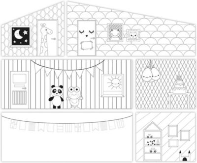 Аксессуары для домика Lundby Креативные обои
