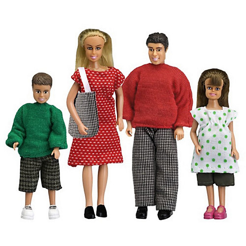 Набор кукол для домика Lundby "Смоланд" Cемья, 1:18 от Lundby