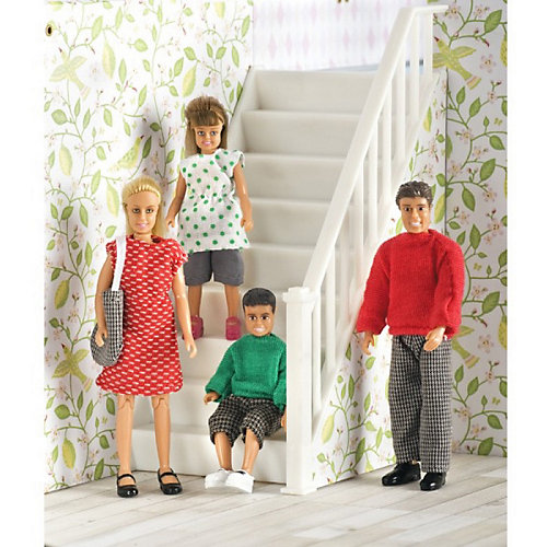 Набор кукол для домика Lundby "Смоланд" Cемья, 1:18 от Lundby