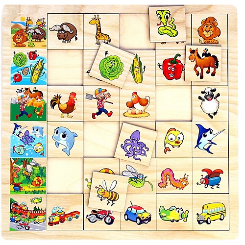 Обучающая игра Paremo Ассоциации, 30 элементов от PAREMO