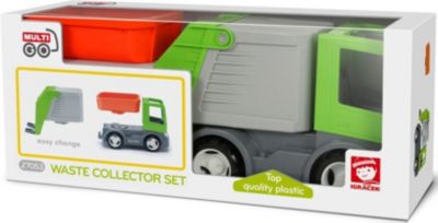 Машинка Efko Мусоровоз со сменным кузовом, 22 см
