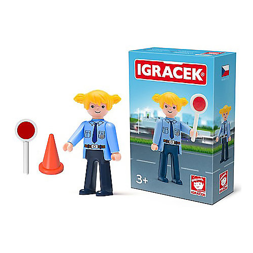 Игровая фигурка Efko Женщина-полицейский, 8 см, с аксессуарами от Efko