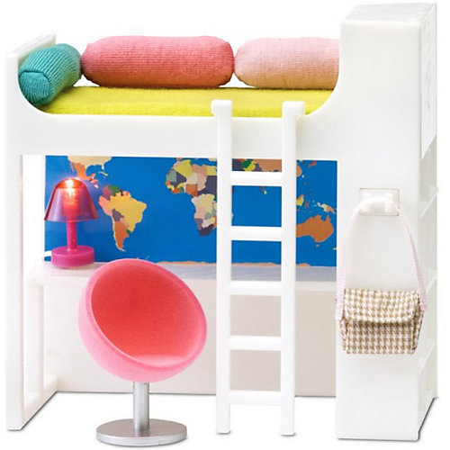 Мебель для домика Lundby "Смоланд" Детская кровать-чердак, 1:18 от Lundby
