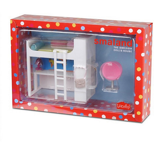 Мебель для домика Lundby "Смоланд" Детская кровать-чердак, 1:18 от Lundby